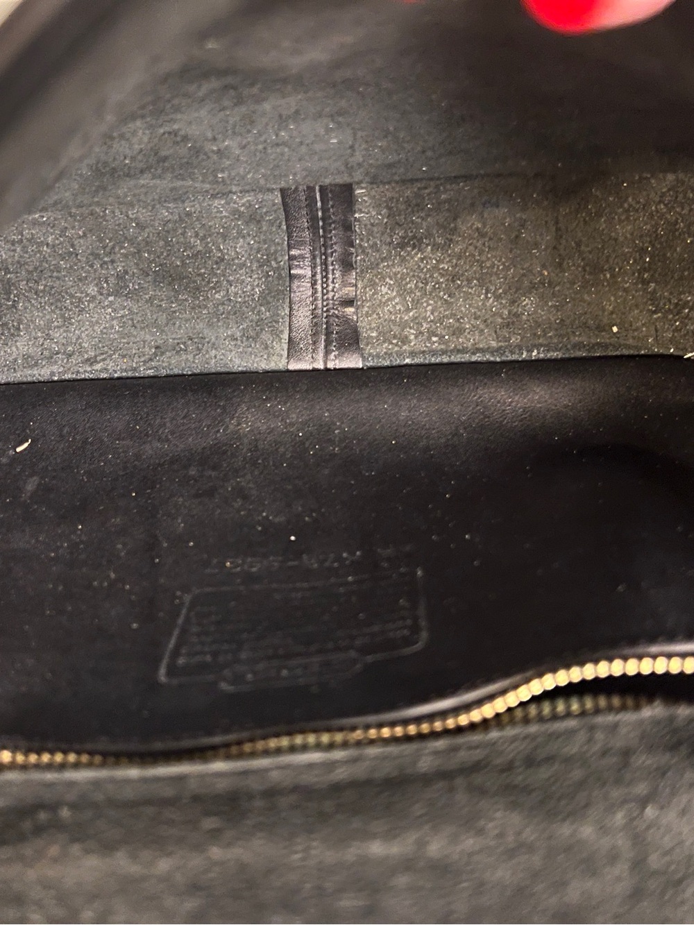 COACH Vintage Willis Black Bag, 9927 - Picture 10 of 11
